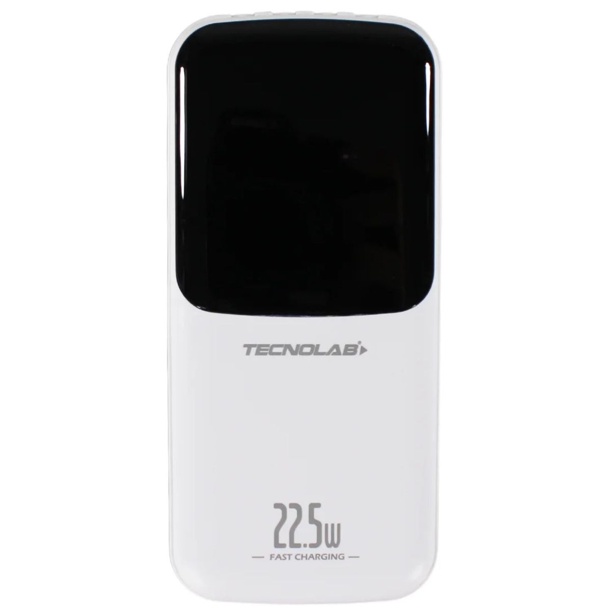 TECNOLAB - Powerbank 25000mAh 225W con Cables Integrados Blanco - SC