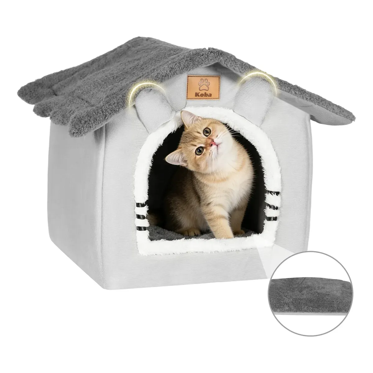 KOBA - Casa Iglu Con Cojín Extraíble 44cm