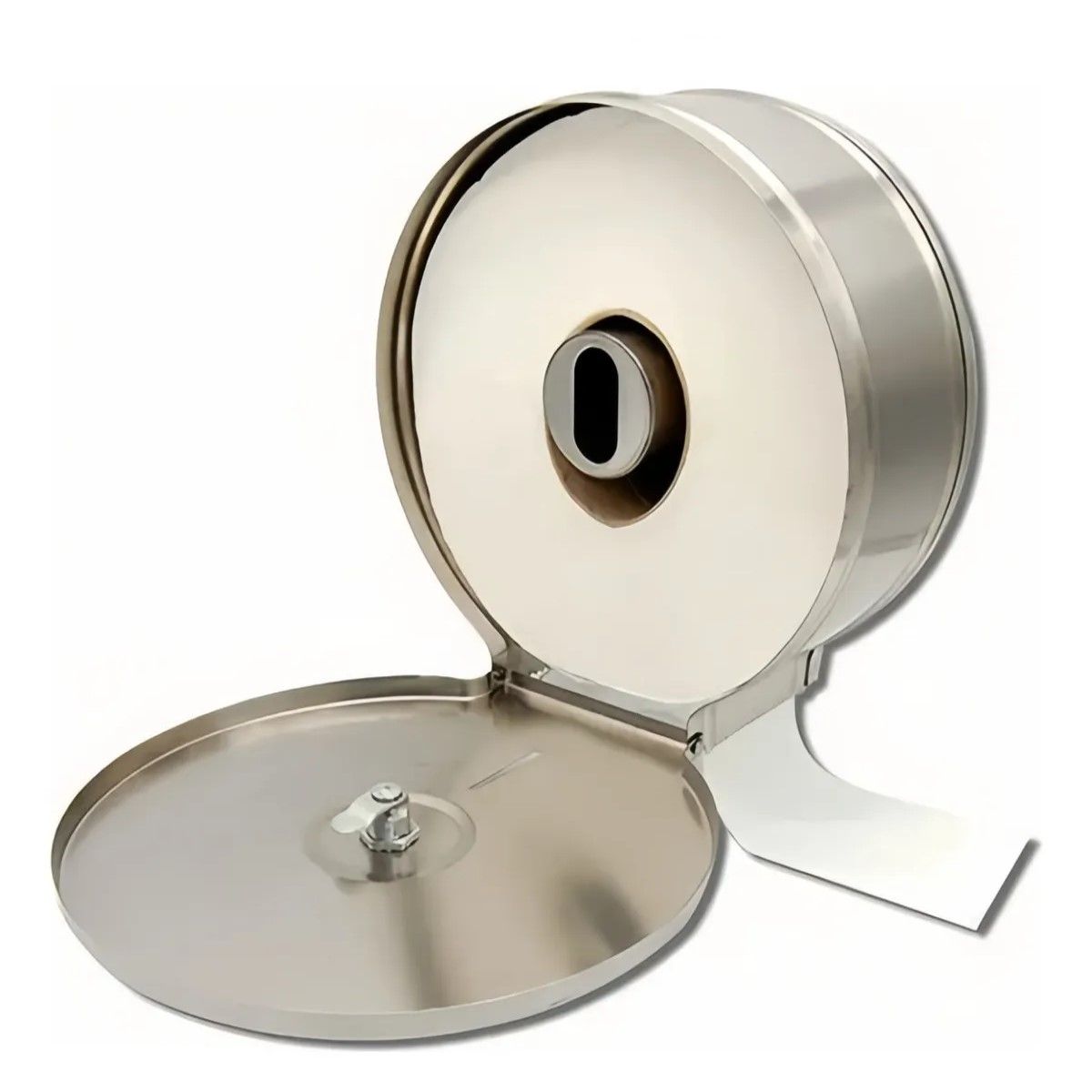 GENERICO - Dispensador De Papel Higiénico Acero Inoxidable Con Llave