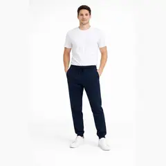 GANGSTER - Buzo Jogger Fleece Daily Azul Marino