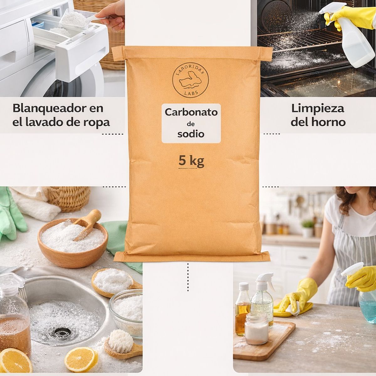 GENERICO - Carbonato de sodio 5kg