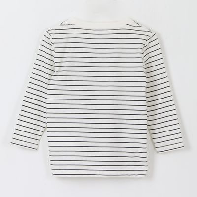 Imagen 2 del producto Polera Manga Larga Niño Rayas Chase Blanco