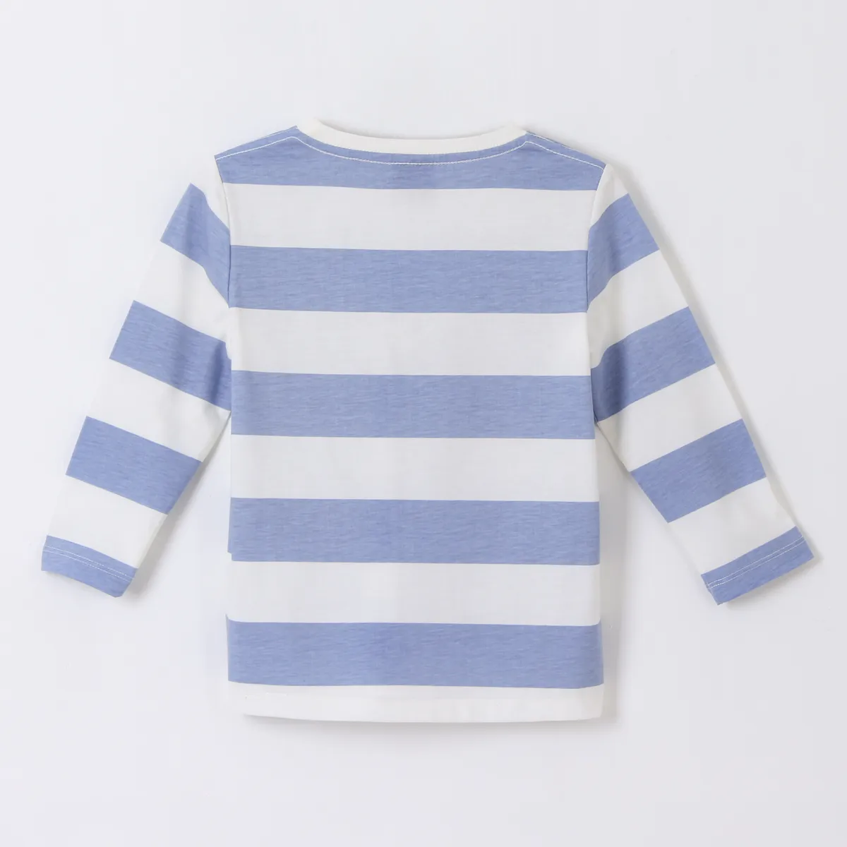 DISNEY - Polera Manga Larga Niño Rayas Mickey Mouse Azul Disney