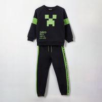 Conjunto Buzo Niño Creeper Face Negro