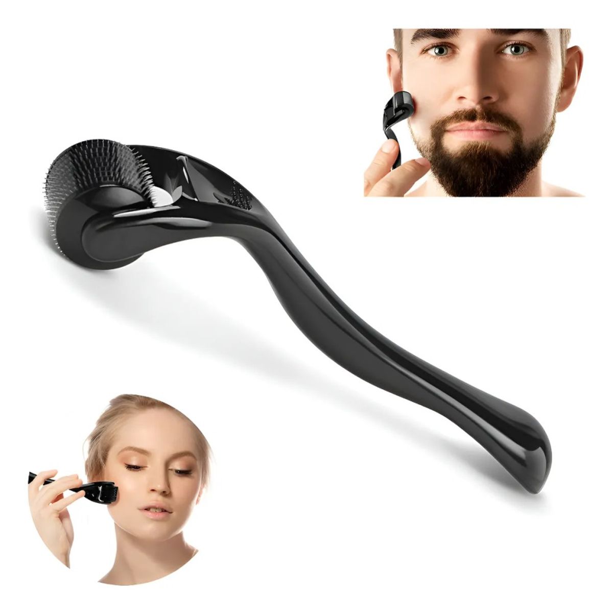 GENERICO - Rodillo Dermatológico Crecimiento Barba Cabello BELUG