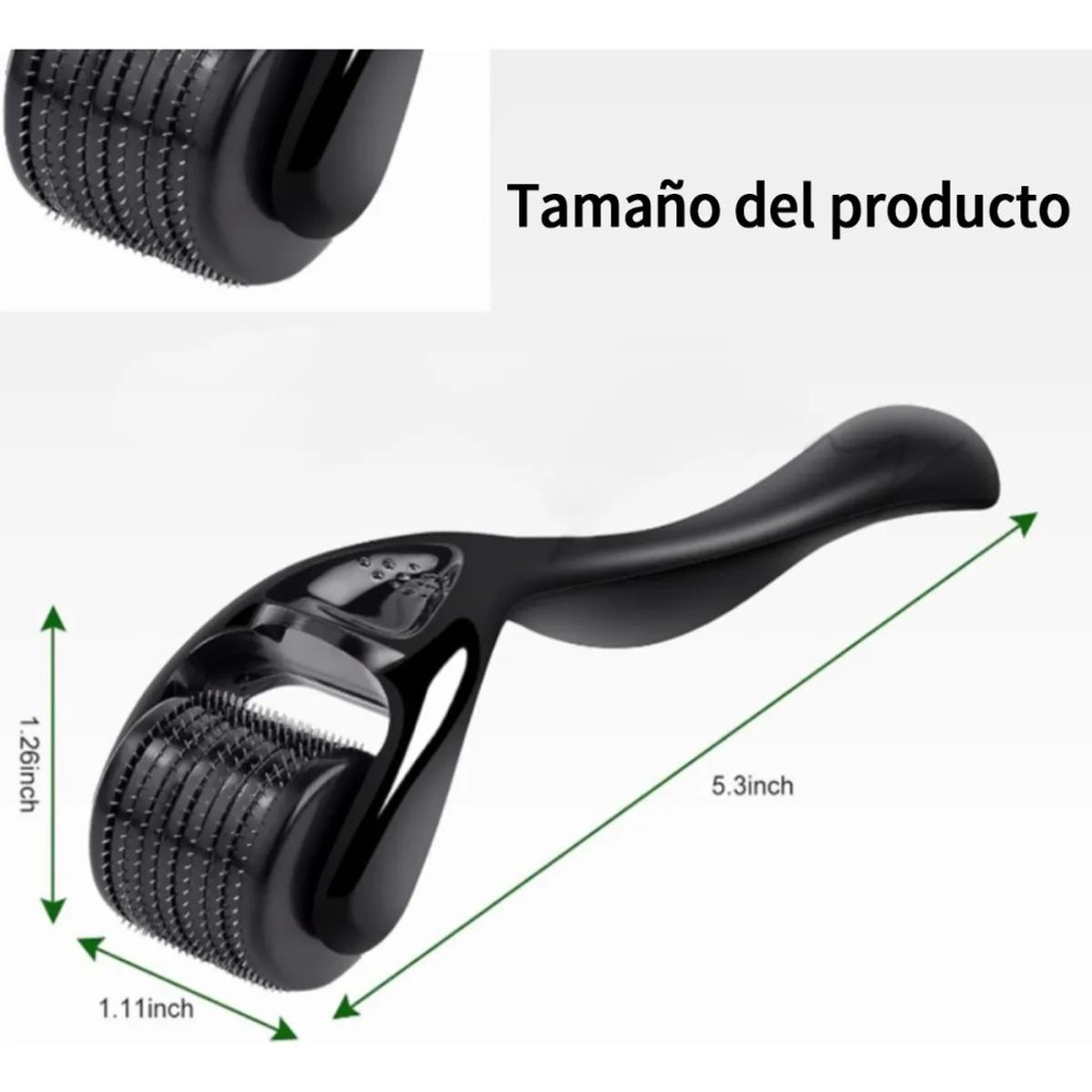 GENERICO - Rodillo Dermatológico Crecimiento Barba Cabello BELUG