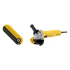 STANLEY - Esmeril Angular 4-1/2' 620w Sg6115-b2c + 10 Discos Amarillo