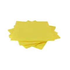 GENERICO - Pack 5 Paños Multiusos Amarillo Antipolvo 38x38 – Superficies Limpias y Brillantes