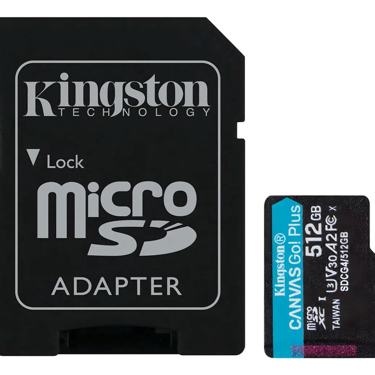 KINGSTON - Microsd Kingston Canvas Go Plus 512gb U3 V30 A2