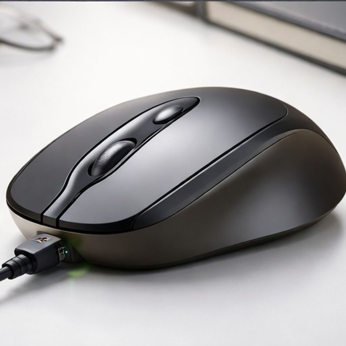 GENERICO - Mouse inalámbrico con Bluetooth recargable 24G