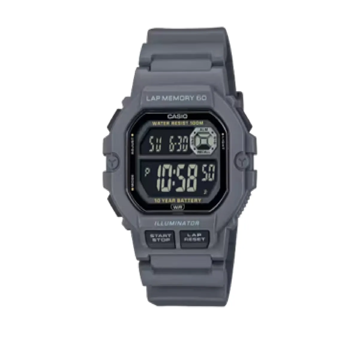 CASIO - Reloj WS-1400H-8BV Digital Unisex