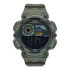 CASIO - Reloj de pulsera caballero WS-1500H-3BV verde