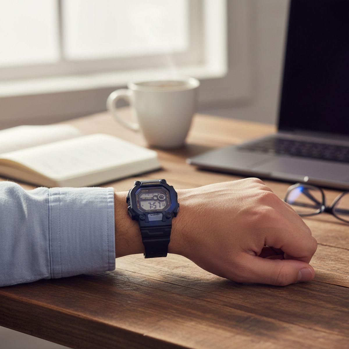 CASIO - Reloj de pulsera Casio caballero W-737HX-1AV negro