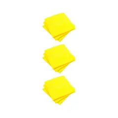 GENERICO - Pack 15 Paños Multiusos Amarillo Antipolvo 38x38 – Superficies Limpias y Brillantes
