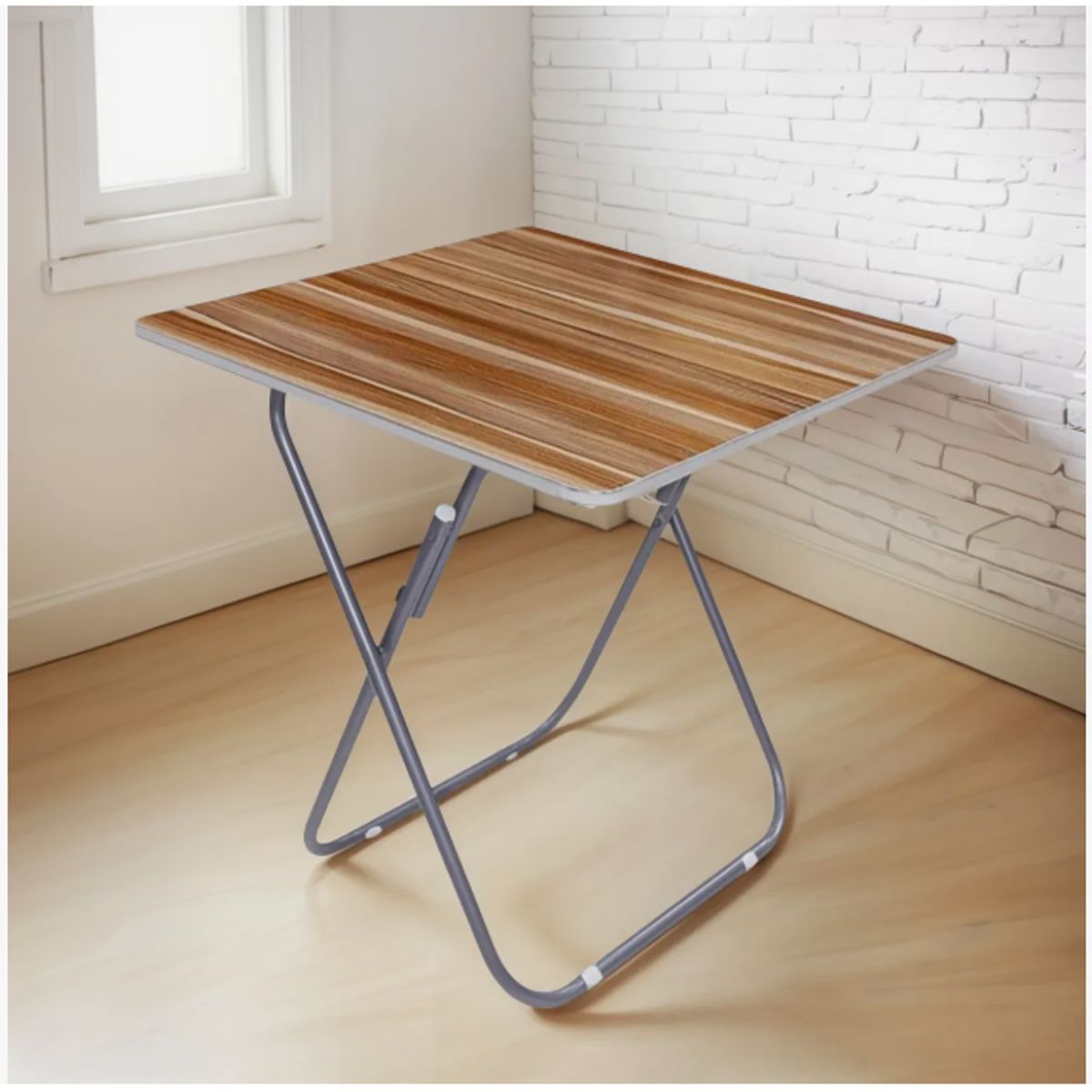 GENERICO - Mesa Plegable Portatil Multifuncional Mesa Auxiliar 60x60cm