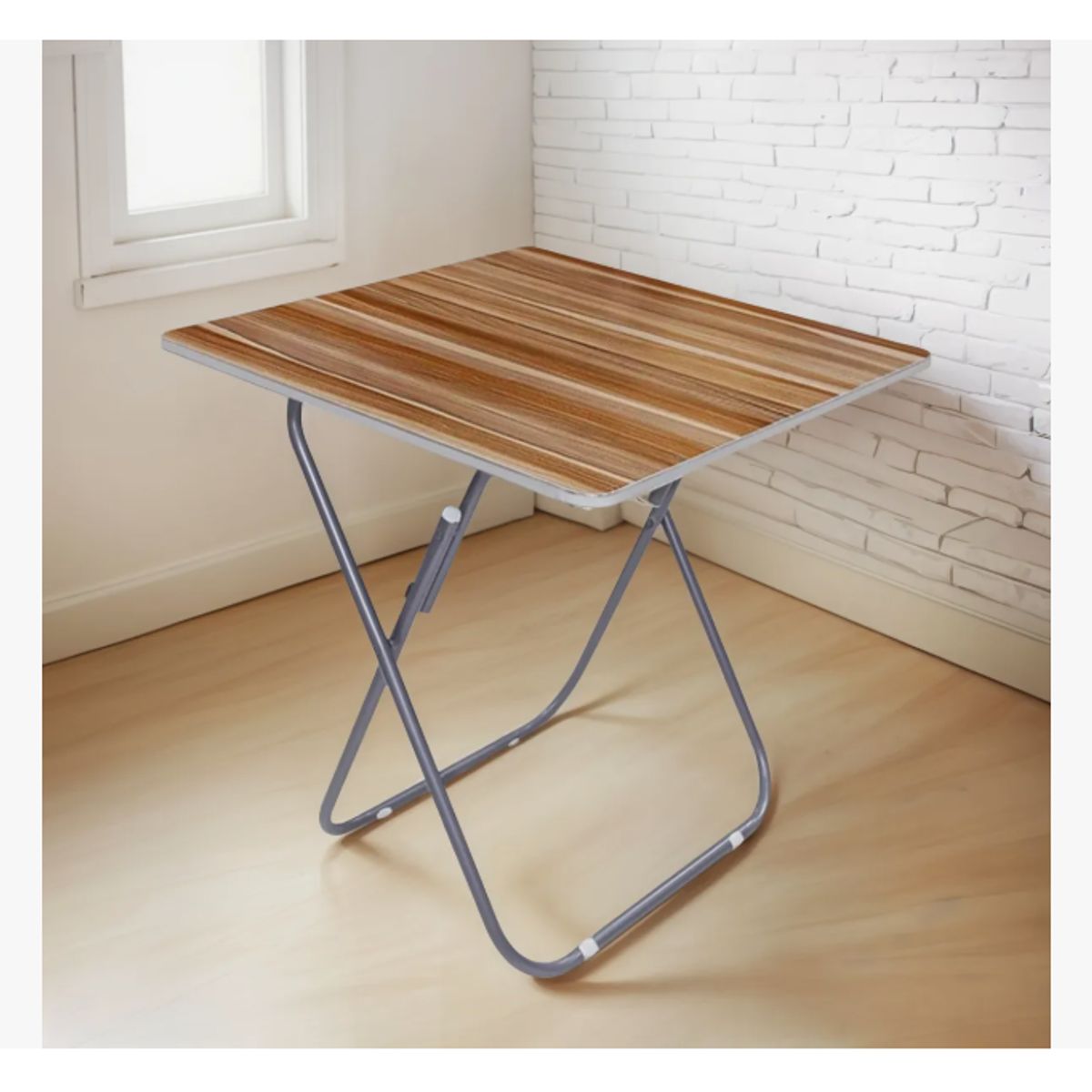 GENERICO - Mesa Plegable Portatil Multifuncional Mesa Auxiliar 60x60cm