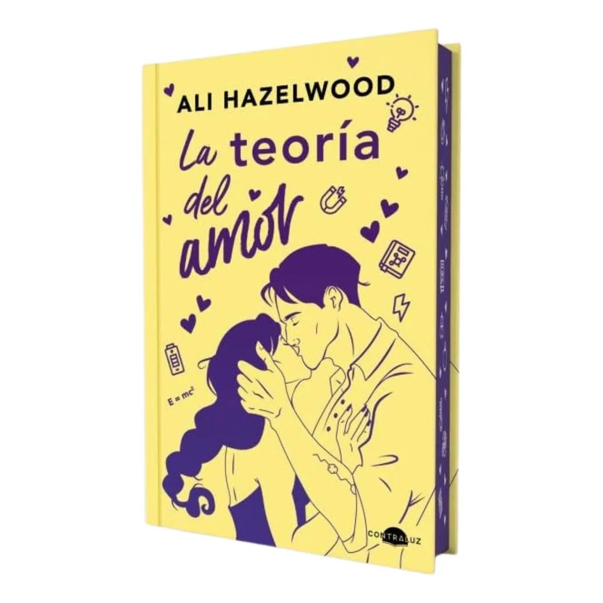 CONTRALUZ - LA TEORÍA DEL AMOR - ALI HAZELWOOD  TAPA DURA