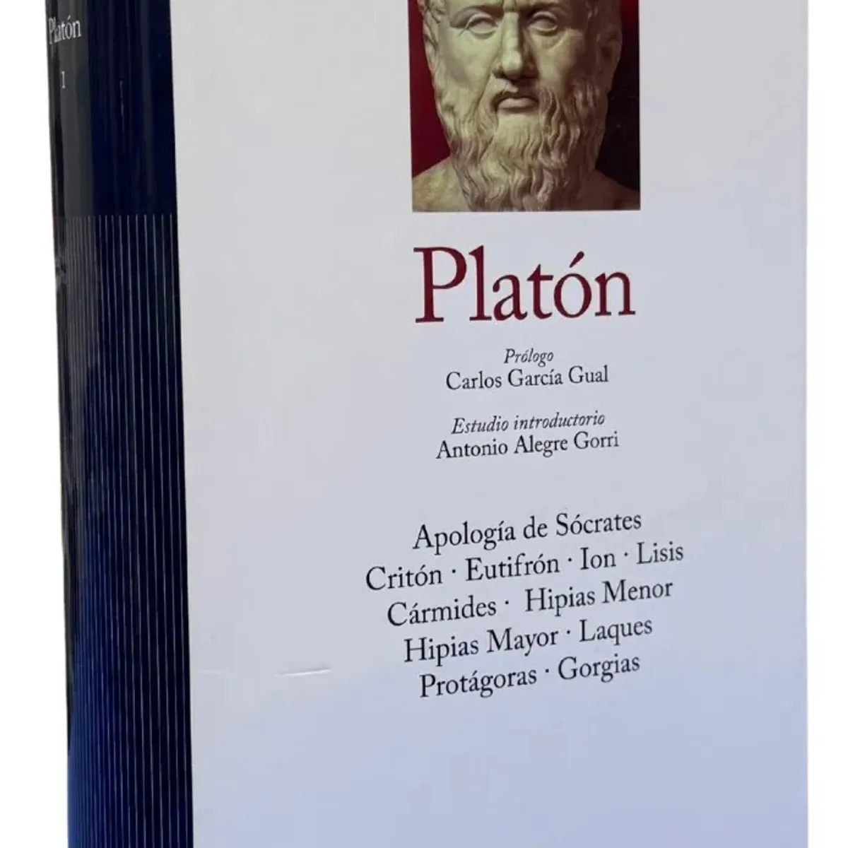 GREDOS - PLATÓN - APOLOGÍA DE SÓCRATES  TAPA DURA