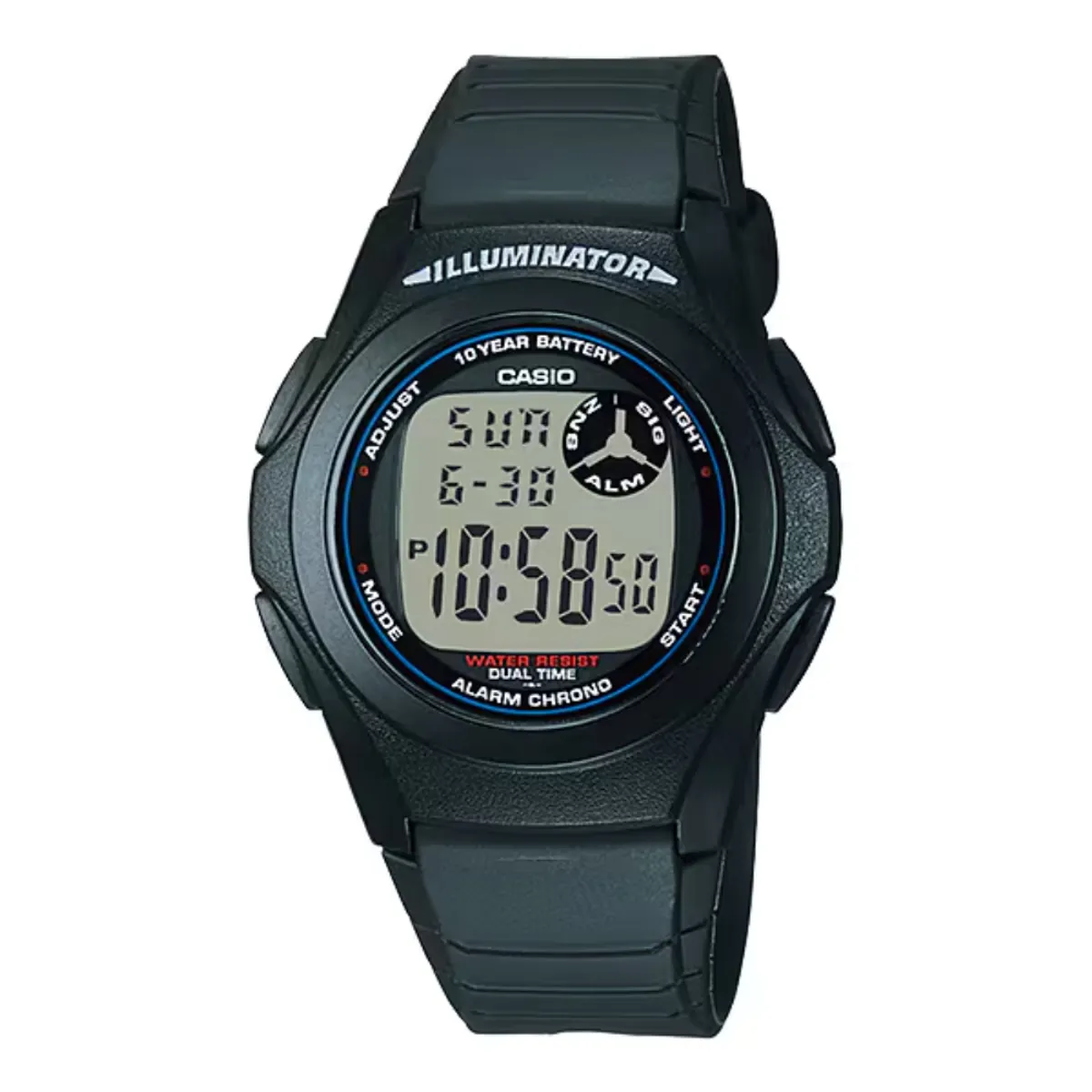 CASIO - RELOJ CASIO F-200W-1ADF VINTAGE NEGRO