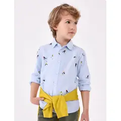 MAYORAL - 1 CAMISA ESTAMPADA ALGODON
