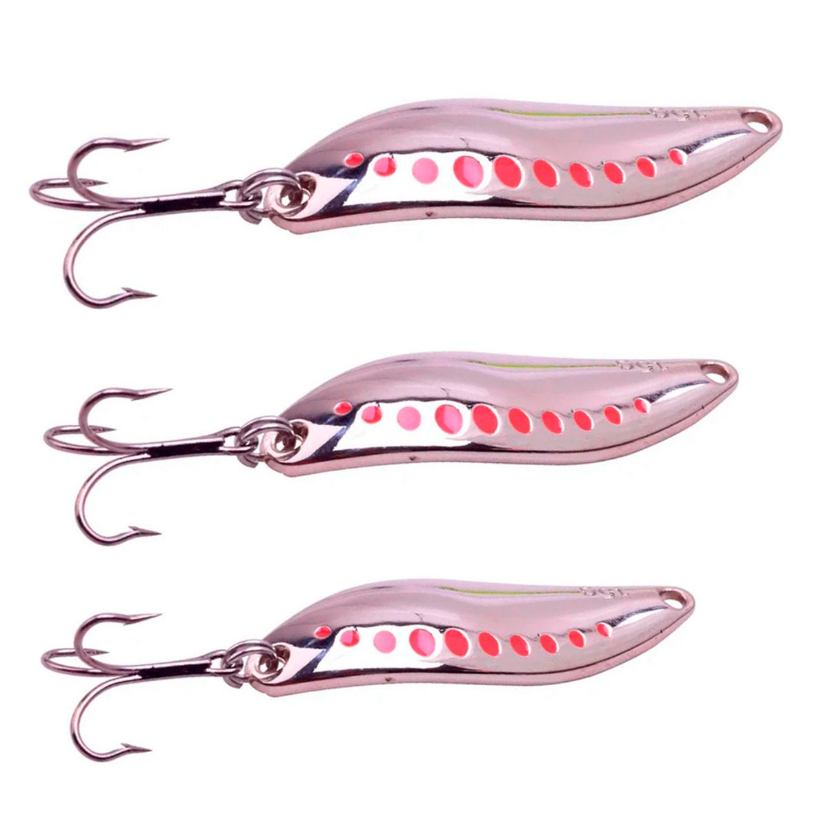GENERICO - Pack 3 Chispa De Pesca 10, 15, 20g