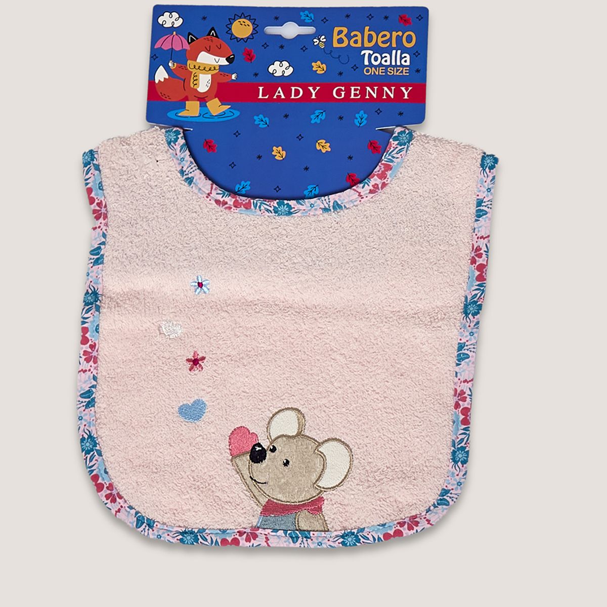 LADY GENNY - Babero Hipoalergénico Para Bebés
