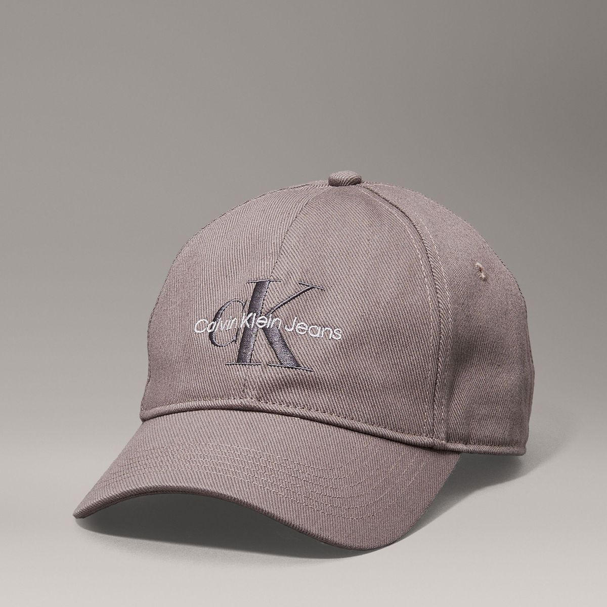 CALVIN KLEIN - Jockey De Monogram Bordado Gris Calvin Klein