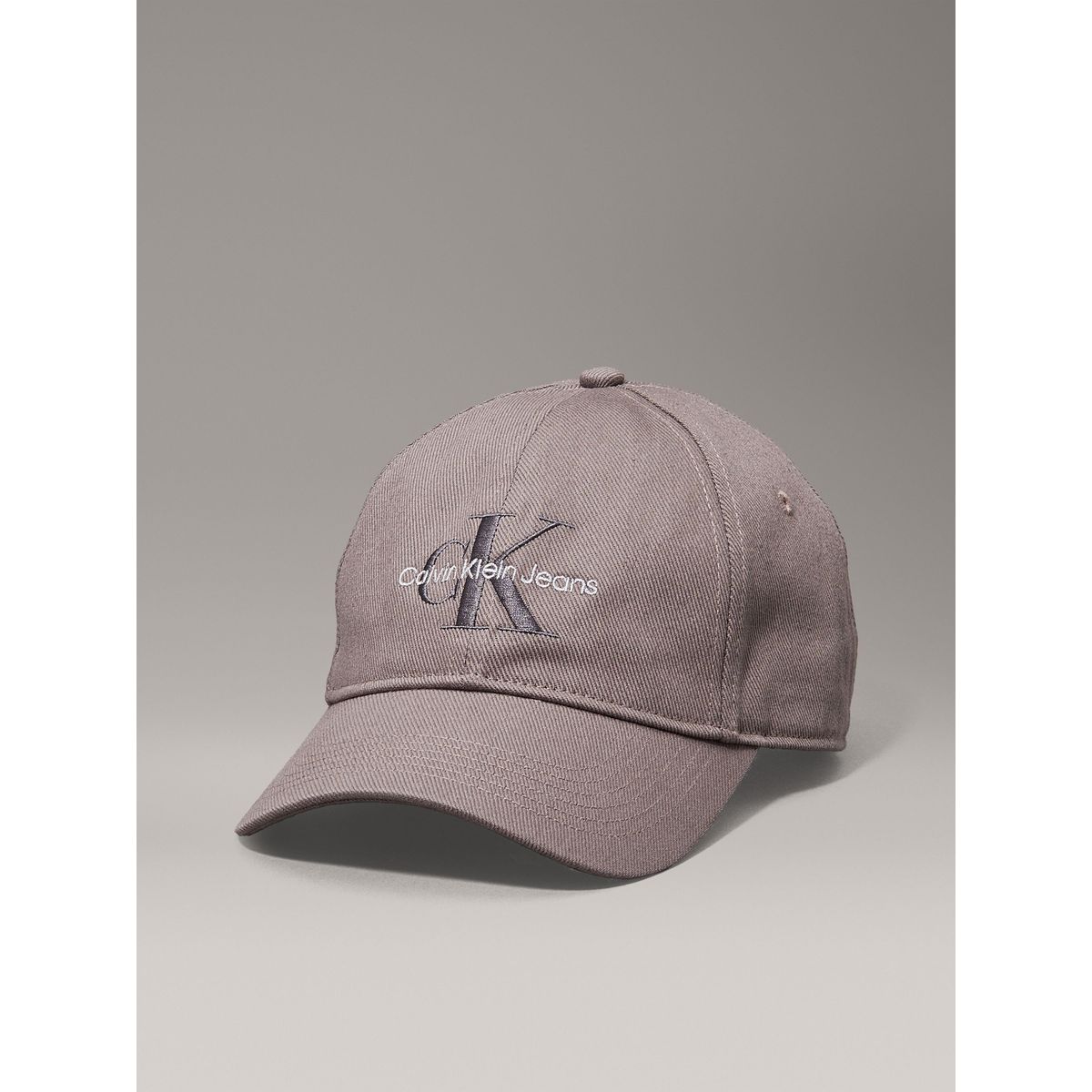 CALVIN KLEIN - Jockey De Monogram Bordado Gris Calvin Klein