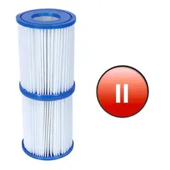 BESTWAY - Pack De 2un De Cartuchos Tipo 2 Para Piscina