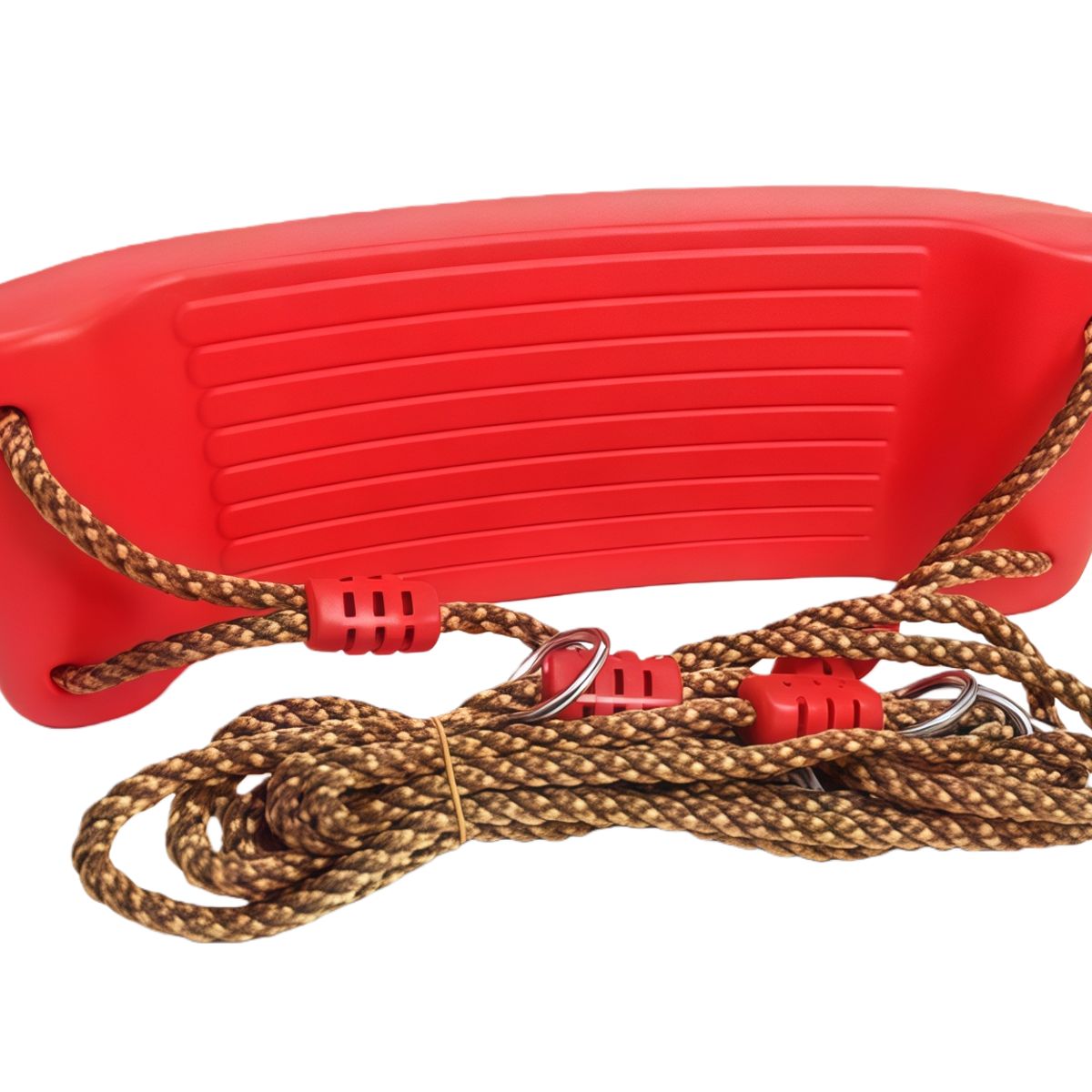 GENERICO - Columpio Ajustable Portátil Para Niños Asiento Giratorio 508 Rojo