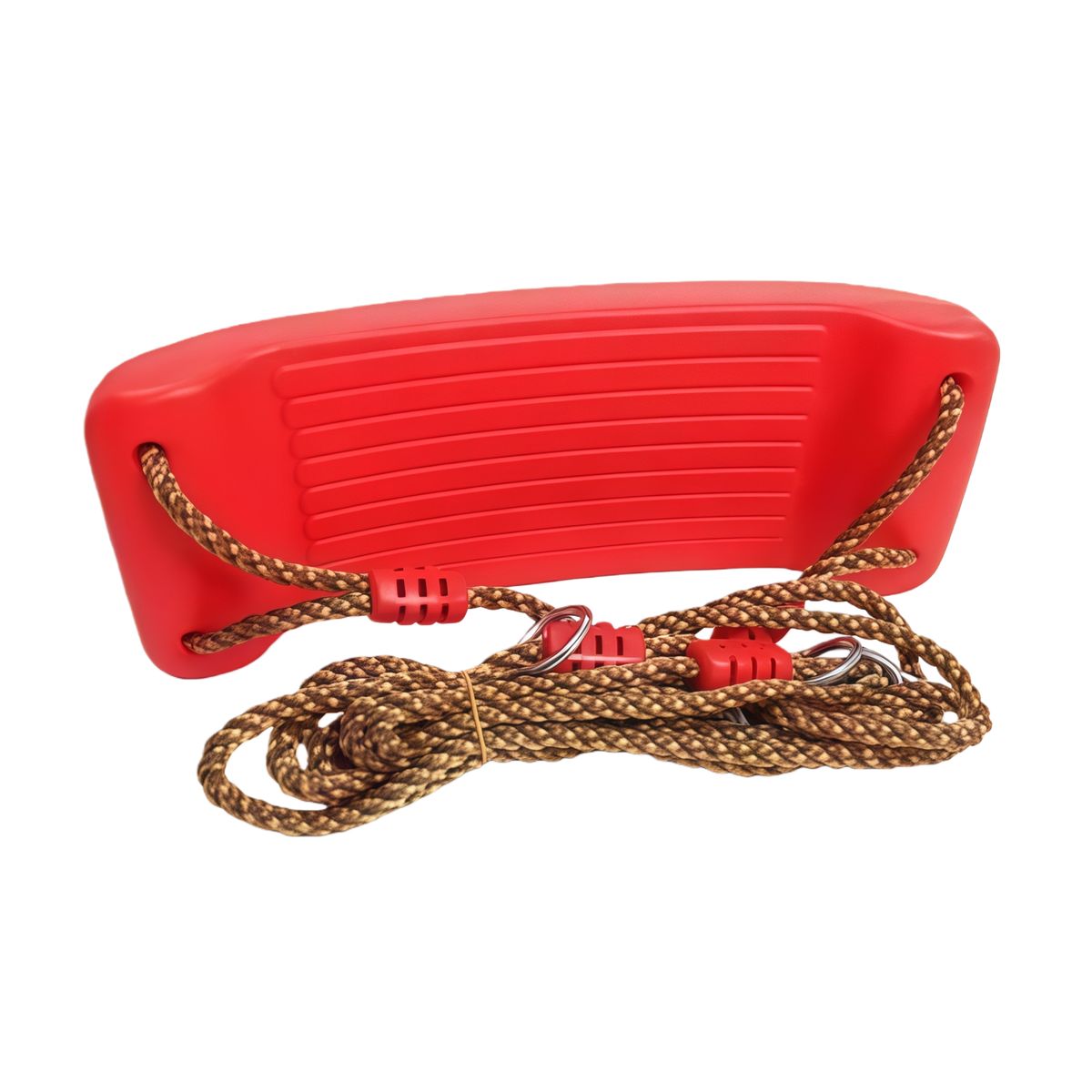 GENERICO - Columpio Ajustable Portátil Para Niños Asiento Giratorio 508 Rojo