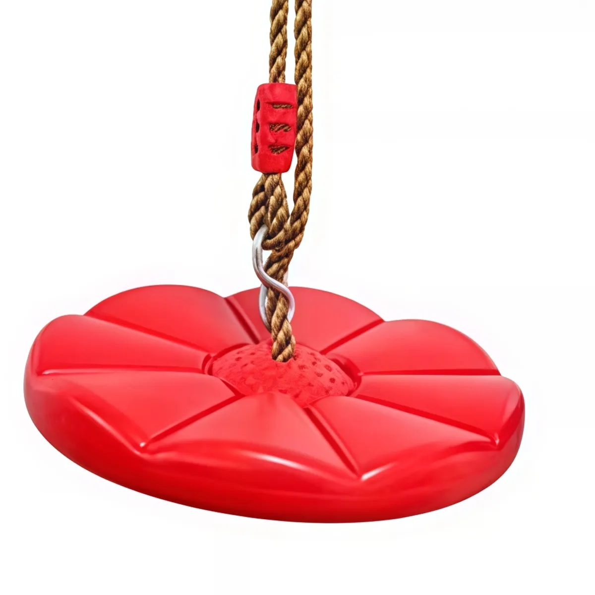 GENERICO - Columpio Ajustable Portátil Para Niños Asiento Giratorio 503 Rojo