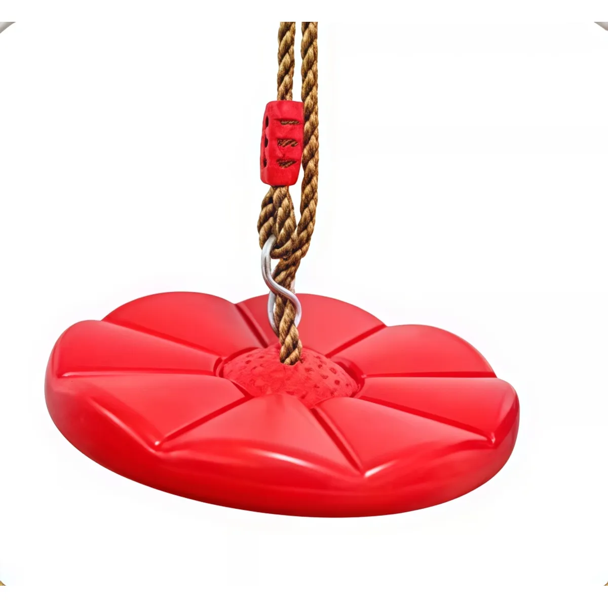 GENERICO - Columpio Ajustable Portátil Para Niños Asiento Giratorio 503 Rojo
