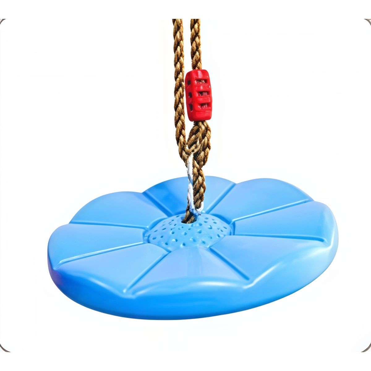 GENERICO - Columpio Ajustable Portátil Para Niños Asiento Giratorio 503 Azul