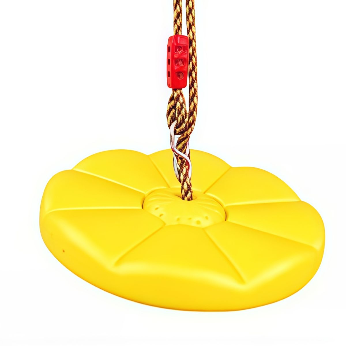 GENERICO - Columpio Ajustable Portátil Para Niños Asiento Giratorio 503 Amarillo