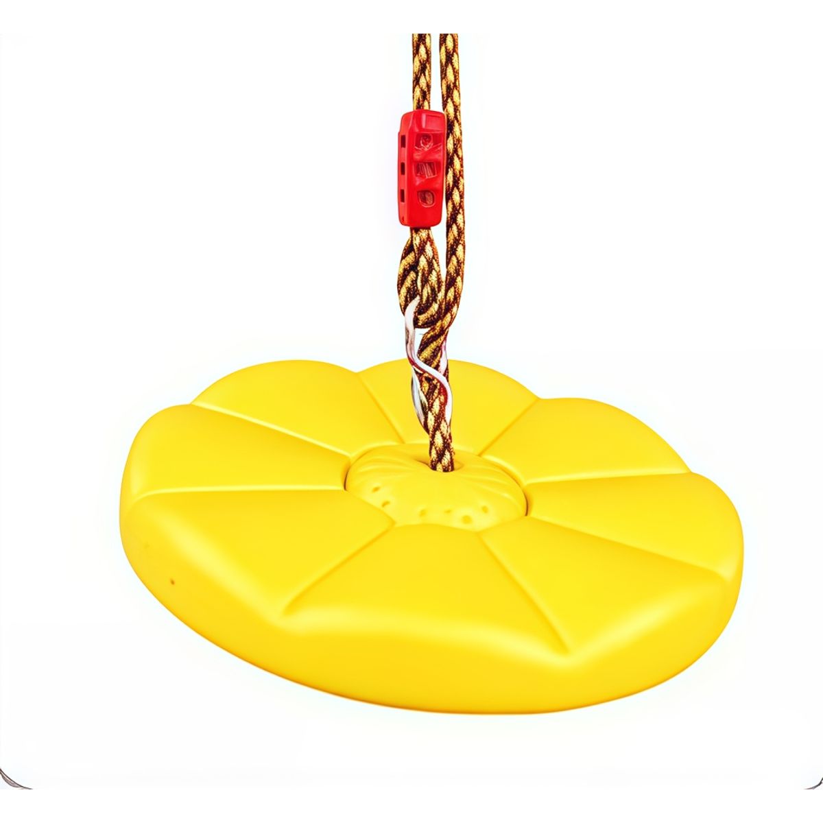 GENERICO - Columpio Ajustable Portátil Para Niños Asiento Giratorio 503 Amarillo