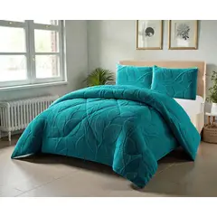 GENERICO - Cobertor King De Invierno Texturizado Con Chiporro Plumón - Multicolor - King