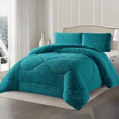 GENERICO - Cobertor King De Invierno Texturizado Con Chiporro Plumón - Multicolor - King