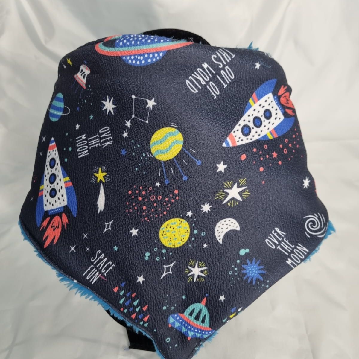 EL MUNDO DE EMMA - Bandana mascota invierno cohetes talla XL