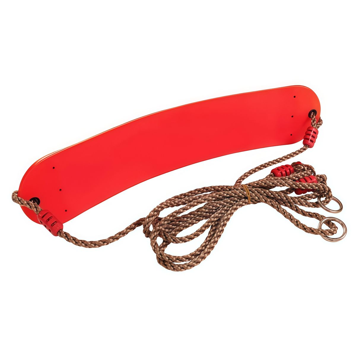 GENERICO - Columpio Ajustable Portátil Para Niños Asiento Giratorio 505 Rojo