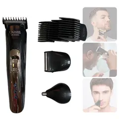 GENERICO - Máquina Afeitar Hombre Cortapelo Barba Nariz 3en1 Recargable