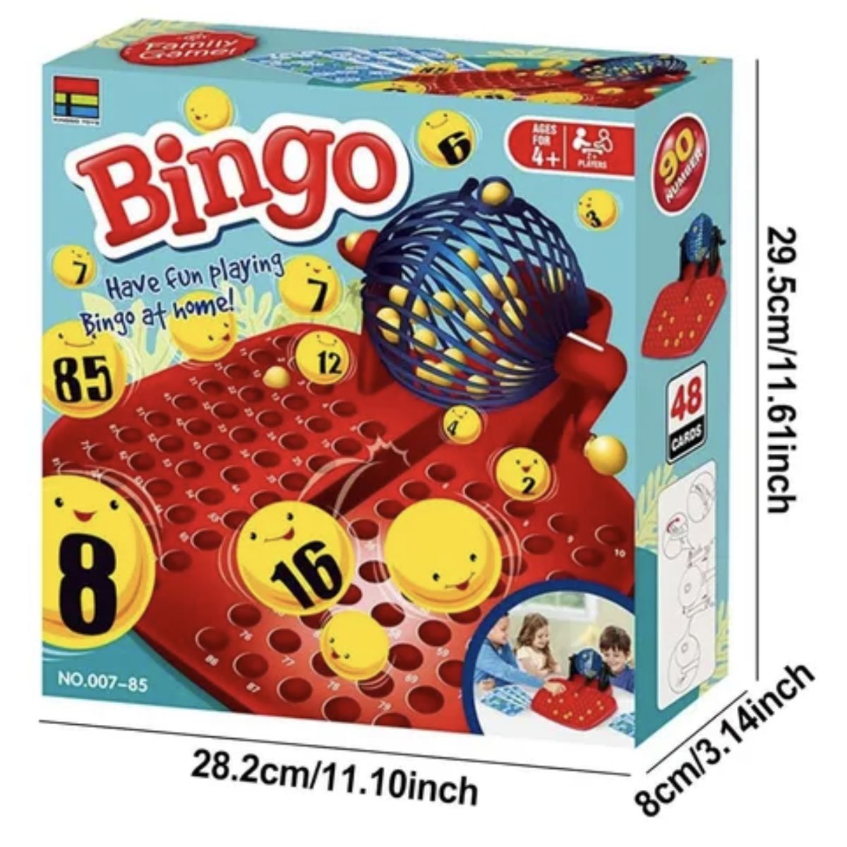 GENERICO - Bingo juego de mesa con tombola
