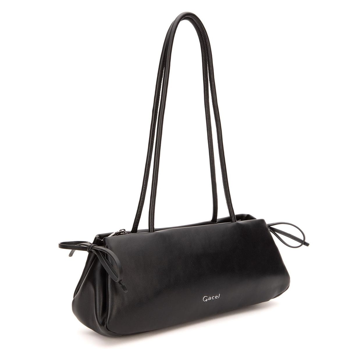 GACEL - Cartera - Dos Asas Mediana - Gacel - Negro