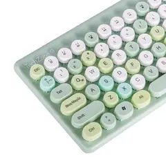 GENERICO - Teclado y mouse inlambrico retro teclas removibles