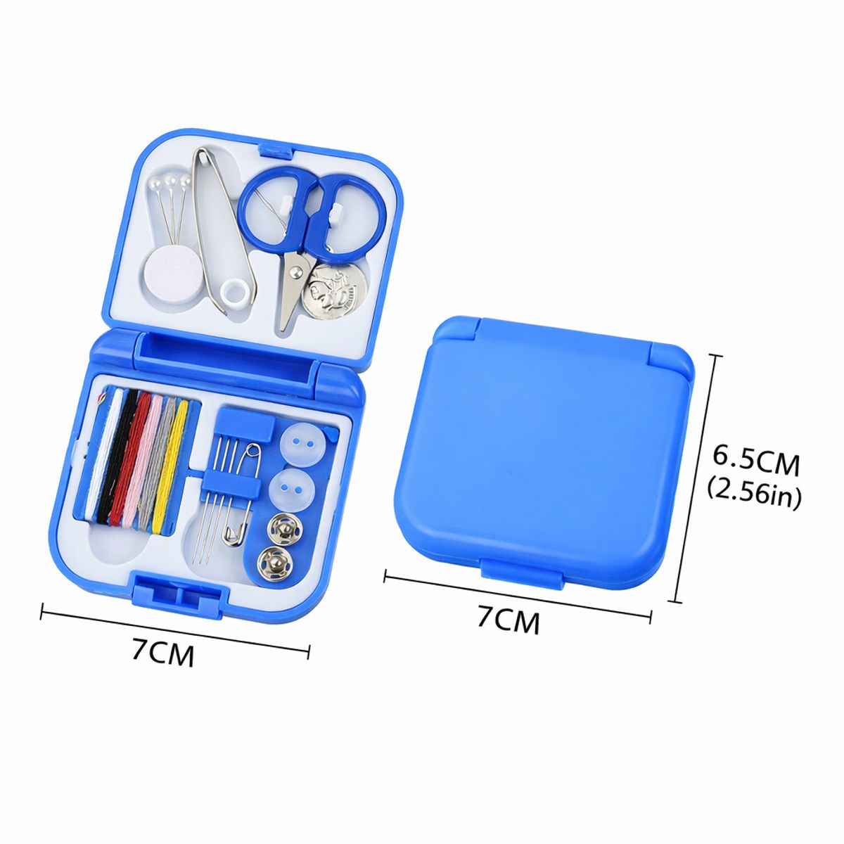 GENERICO - Set De Costura Portatil Completo Con Accesorios Basicos