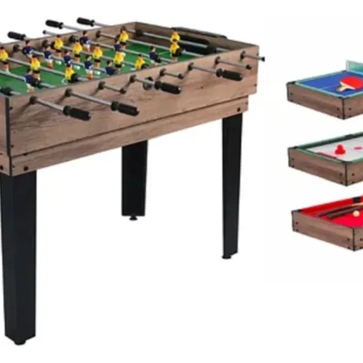 TOYUN TOYUN - Mesa De Juegos Múltiple 4 En 1