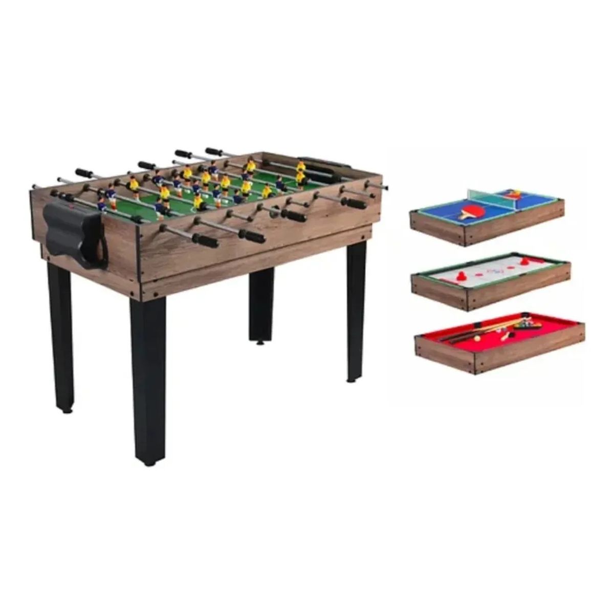 TOYUN TOYUN - Mesa De Juegos Múltiple 4 En 1