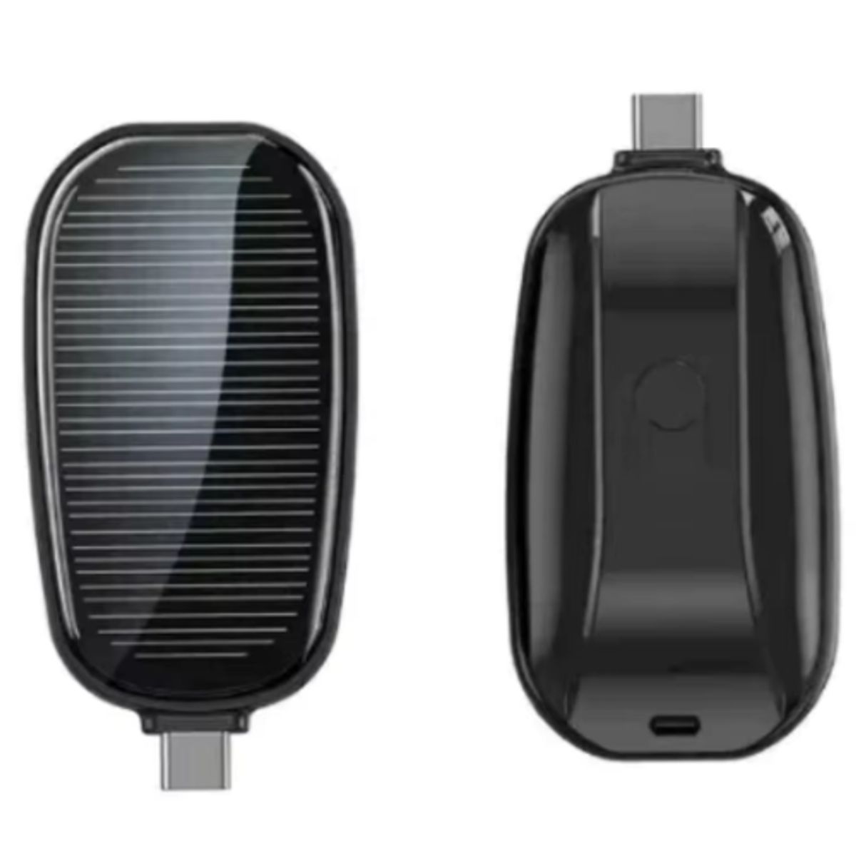 GENERICO - Powerbank Inalámbrico Solar 12000 mAh