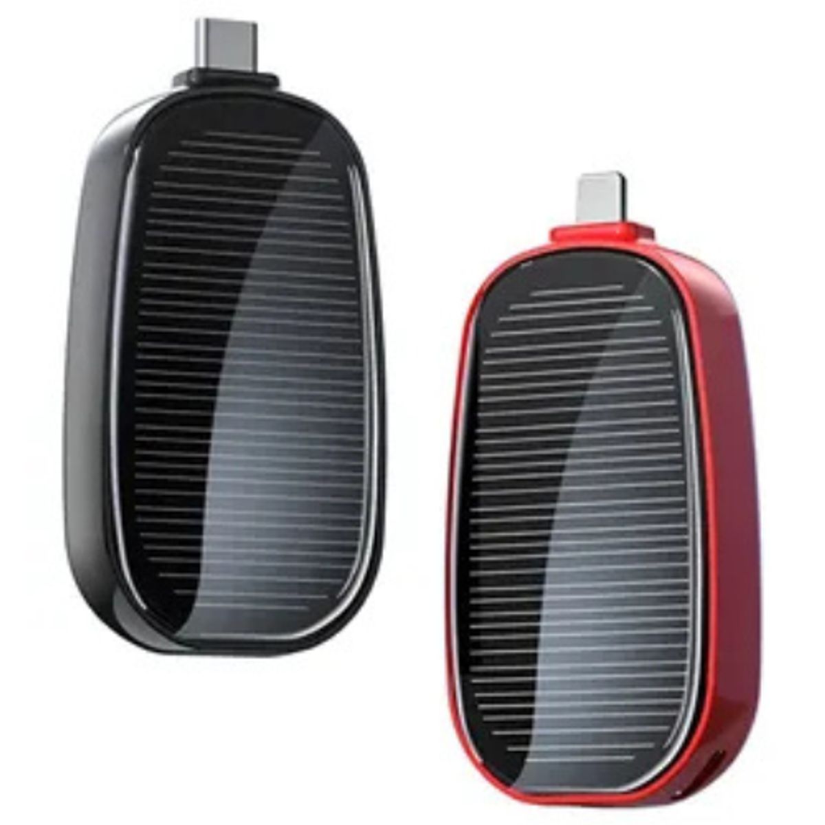 GENERICO - Powerbank Inalámbrico Solar 12000 mAh