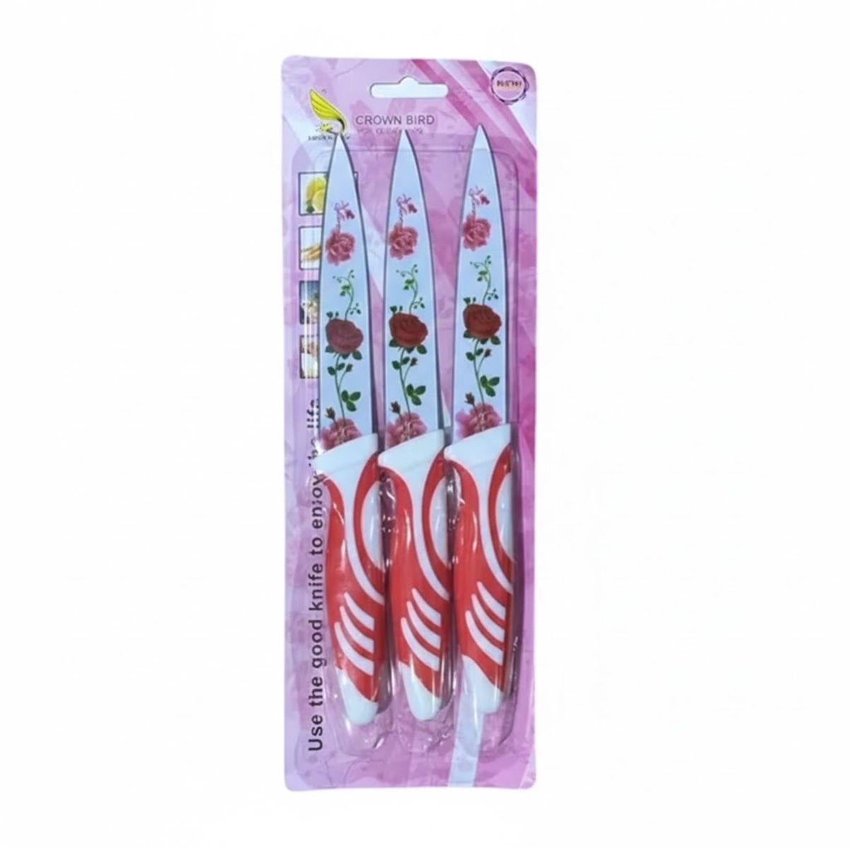 GENERICO - Set 3 Cuchillos Juego Cuchillos Cocina